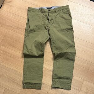 Tommy Hilfiger Olive Green Men's Pants